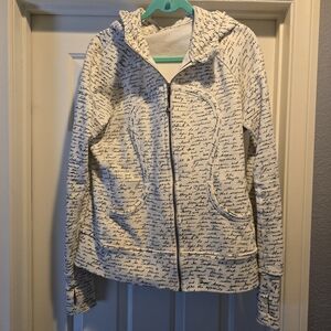 EUC Lululemon Vintage Scuba Hoodie - Inspire Print
